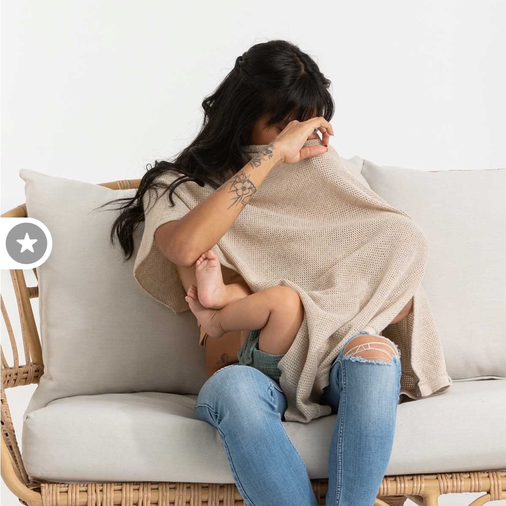 We Are Amma Nursing Cover in Natural - New!